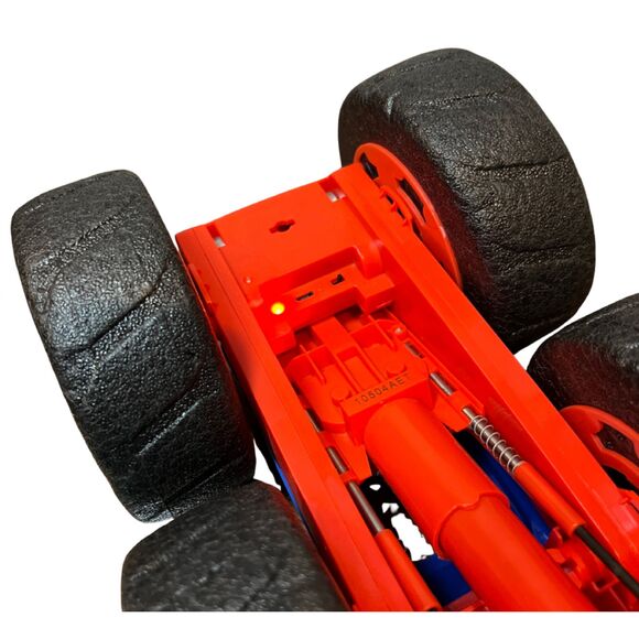 Blue & Red Air Hogs Super Soft Jump Fury RC Truck - Remote Control - No Charger - Picture 8 of 12